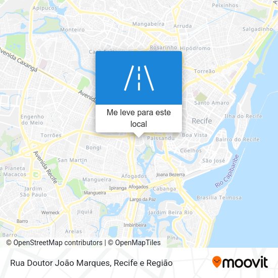 Rua Doutor João Marques mapa