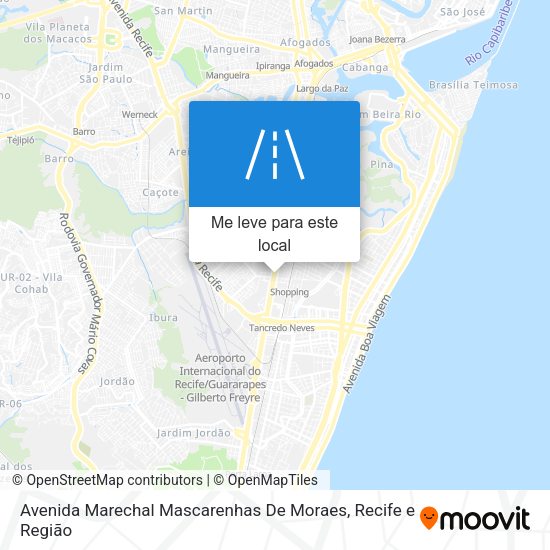 Avenida Marechal Mascarenhas De Moraes mapa