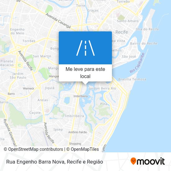 Rua Engenho Barra Nova mapa