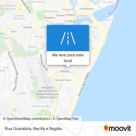 Rua Guarabira mapa
