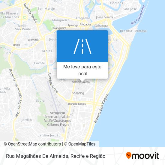 Rua Magalhães De Almeida mapa