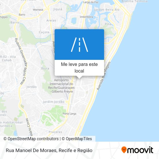 Rua Manoel De Moraes mapa