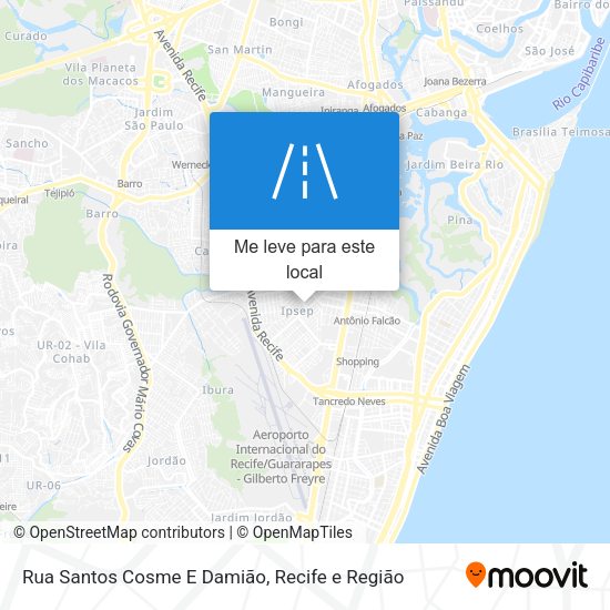 Rua Santos Cosme E Damião mapa