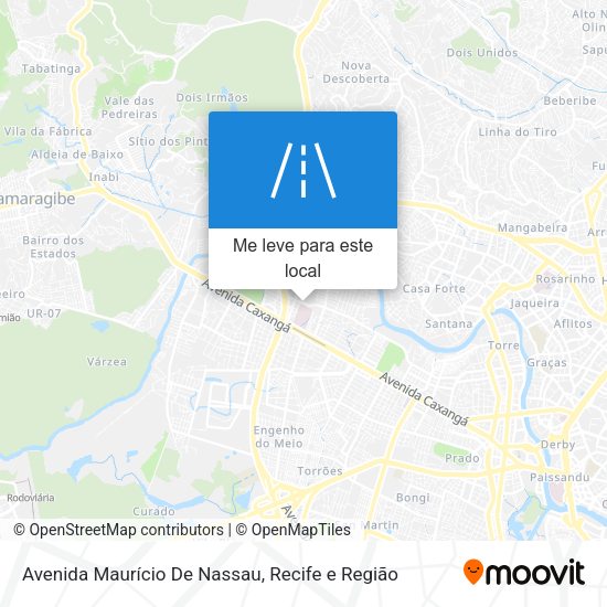 Avenida Maurício De Nassau mapa