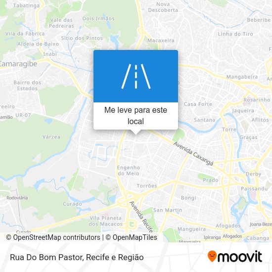 Rua Do Bom Pastor mapa
