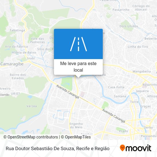 Rua Doutor Sebastião De Souza mapa