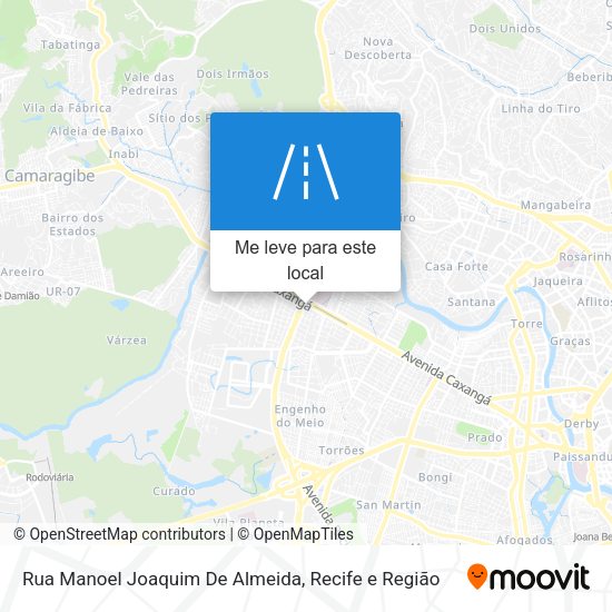 Rua Manoel Joaquim De Almeida mapa
