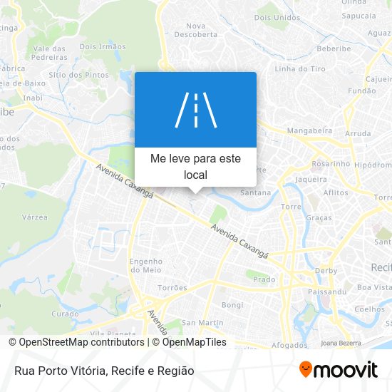 Rua Porto Vitória mapa