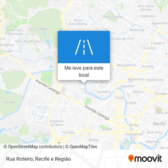 Rua Roteiro mapa