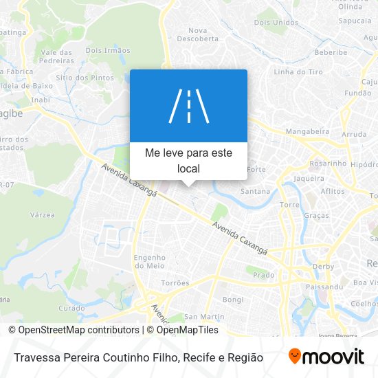 Travessa Pereira Coutinho Filho mapa