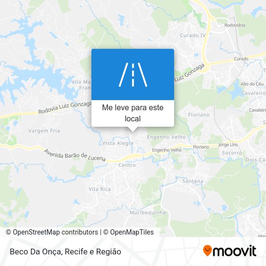 Beco Da Onça mapa