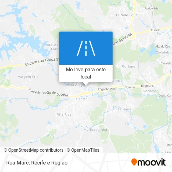 Rua Marc mapa
