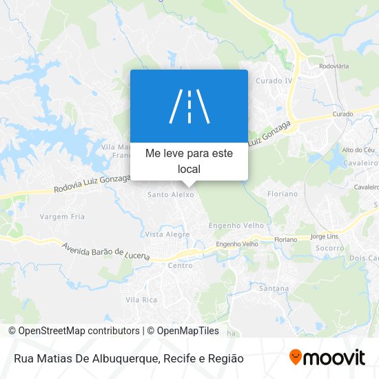 Rua Matias De Albuquerque mapa