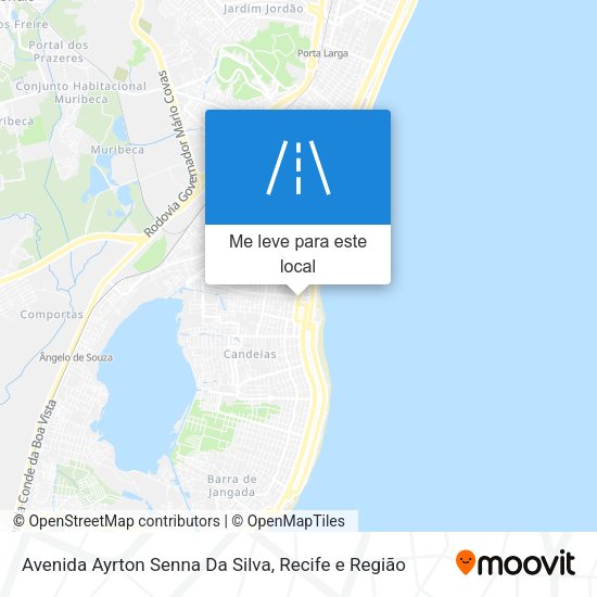 Avenida Ayrton Senna Da Silva mapa