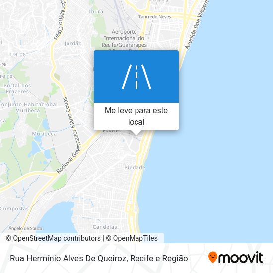 Rua Hermínio Alves De Queiroz mapa