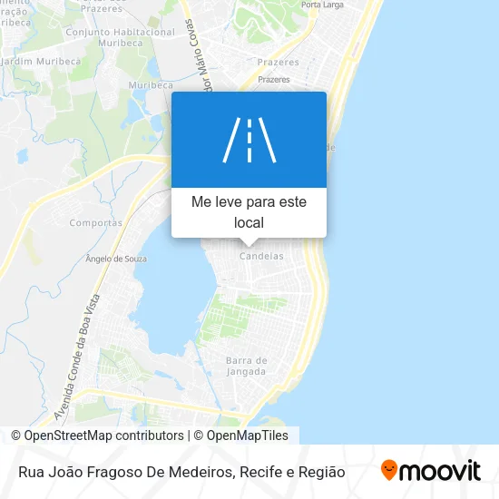 Rua João Fragoso De Medeiros mapa