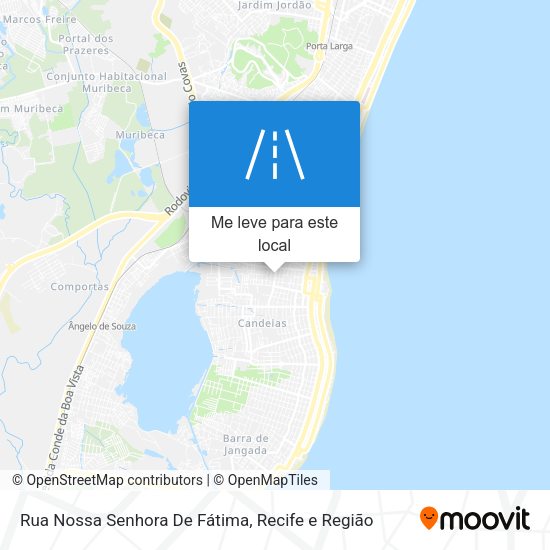 Rua Nossa Senhora De Fátima mapa