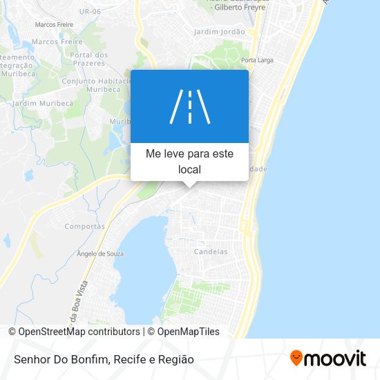 Senhor Do Bonfim mapa