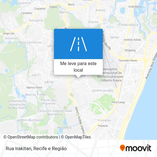 Rua Irakitan mapa