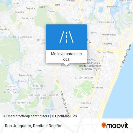 Rua Junqueiro mapa
