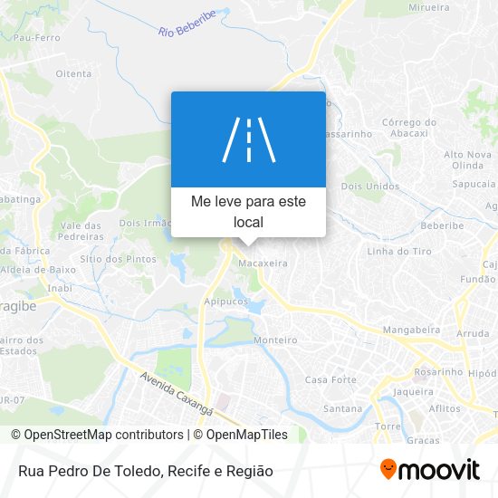 Rua Pedro De Toledo mapa