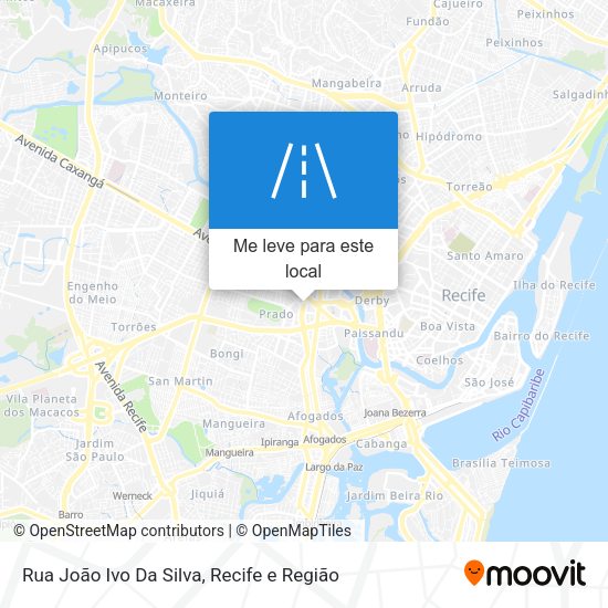 Rua João Ivo Da Silva mapa