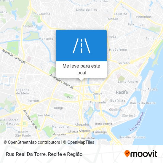 Rua Real Da Torre mapa