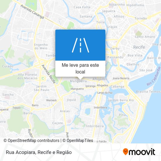 Rua Acopiara mapa