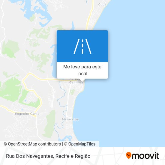 Rua Dos Navegantes mapa