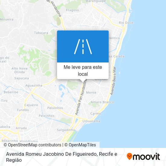 Avenida Romeu Jacobino De Figueiredo mapa