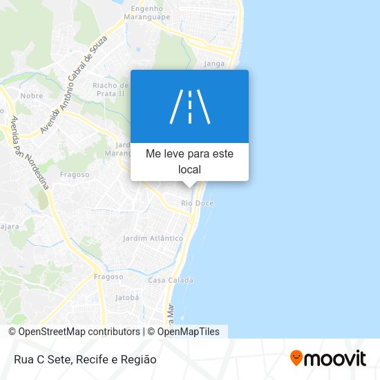 Rua C Sete mapa