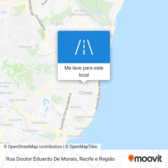 Rua Doutor Eduardo De Morais mapa