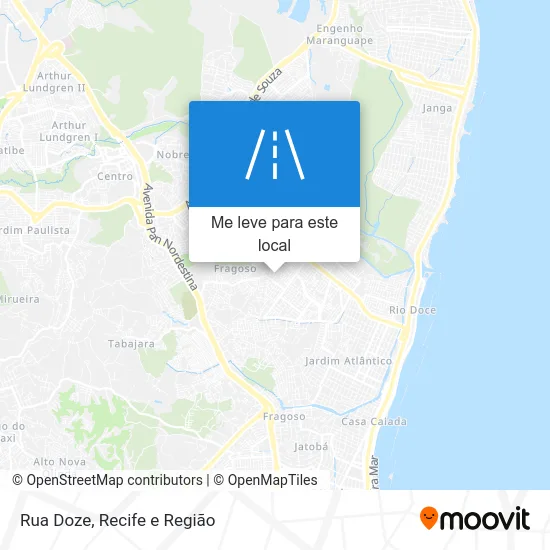 Rua Doze mapa