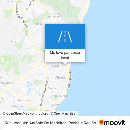 Rua Joaquim Antônio De Medeiros mapa