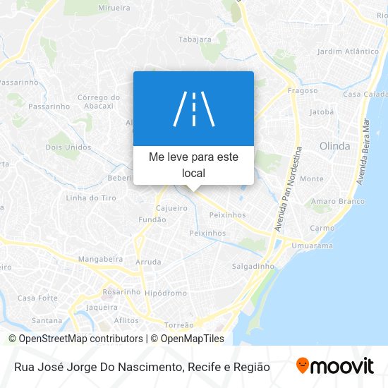 Rua José Jorge Do Nascimento mapa
