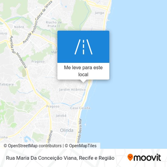 Rua Maria Da Conceição Viana mapa