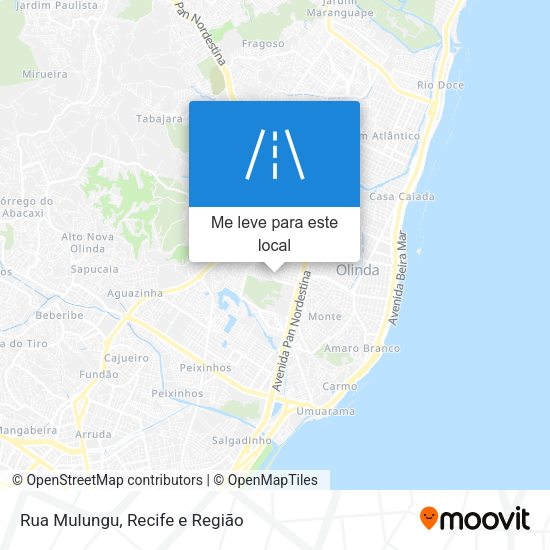 Rua Mulungu mapa