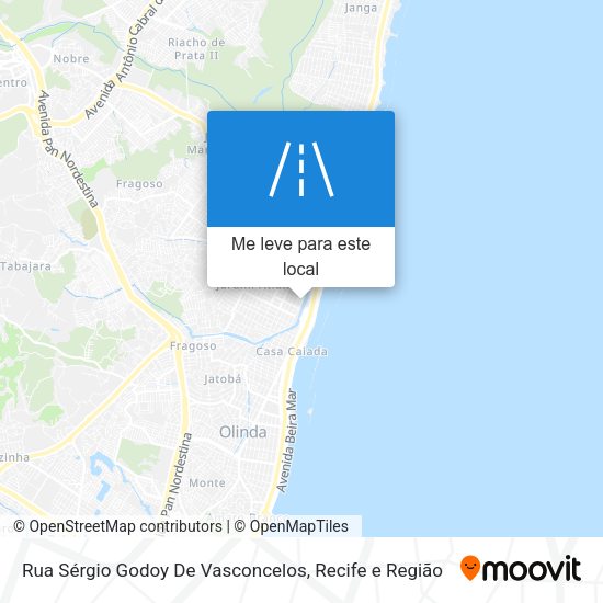 Rua Sérgio Godoy De Vasconcelos mapa