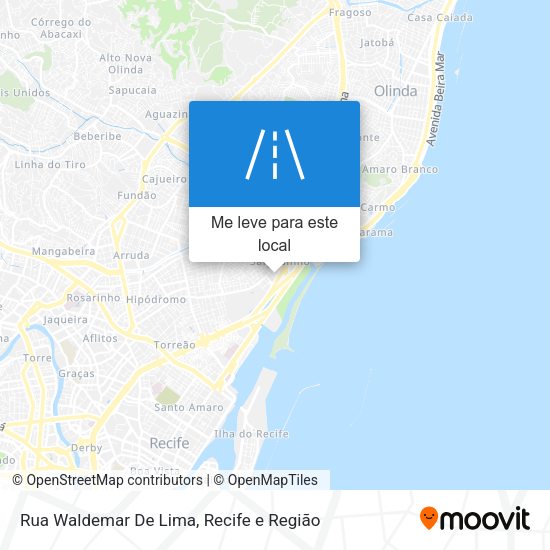 Rua Waldemar De Lima mapa