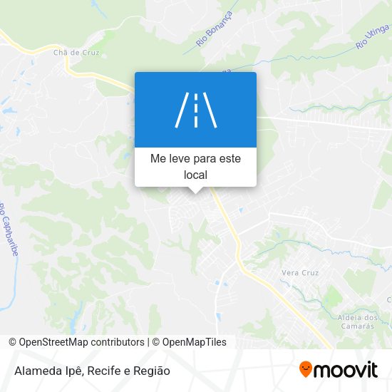 Alameda Ipê mapa