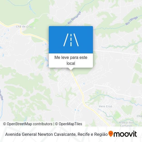 Avenida General Newton Cavalcante mapa