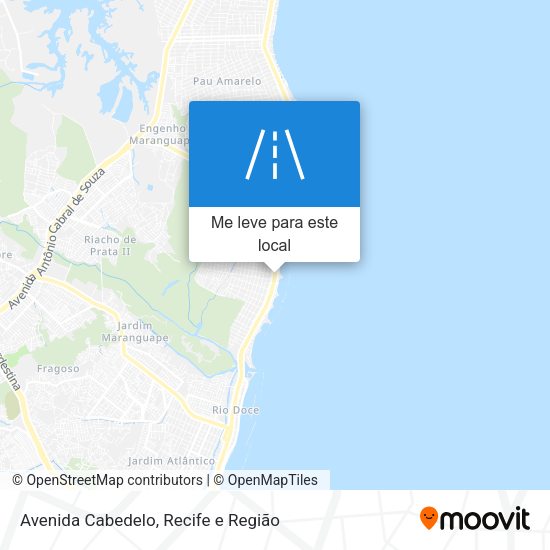 Avenida Cabedelo mapa
