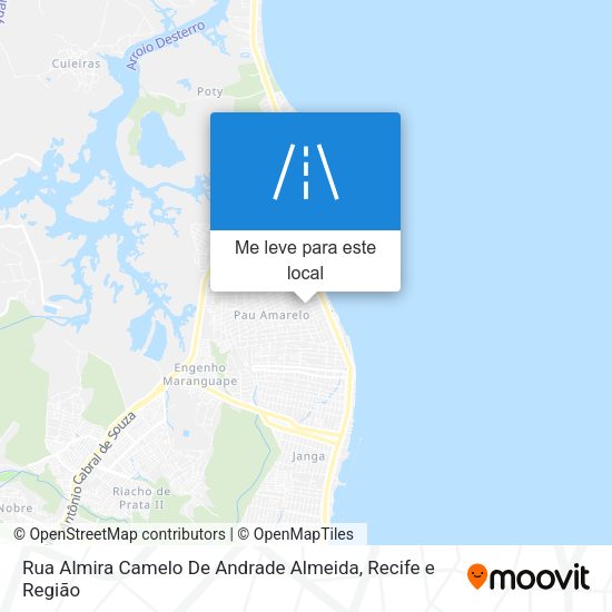 Rua Almira Camelo De Andrade Almeida mapa