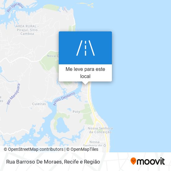 Rua Barroso De Moraes mapa