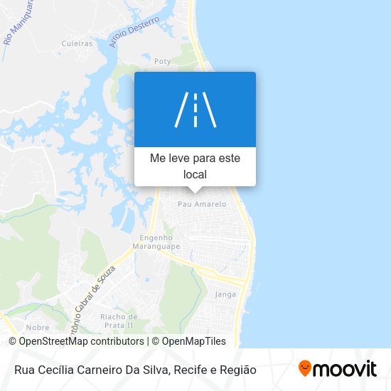 Rua Cecília Carneiro Da Silva mapa