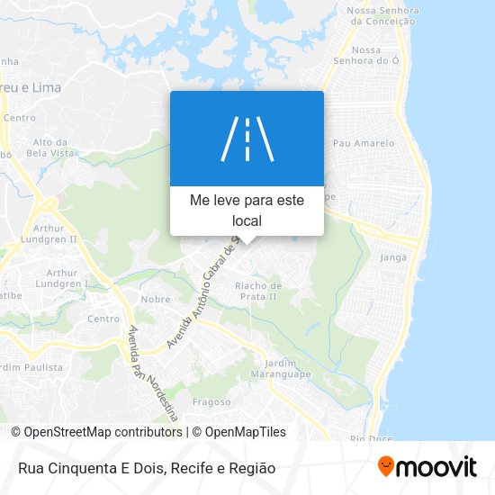 Rua Cinquenta E Dois mapa