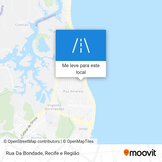 Rua Da Bondade mapa