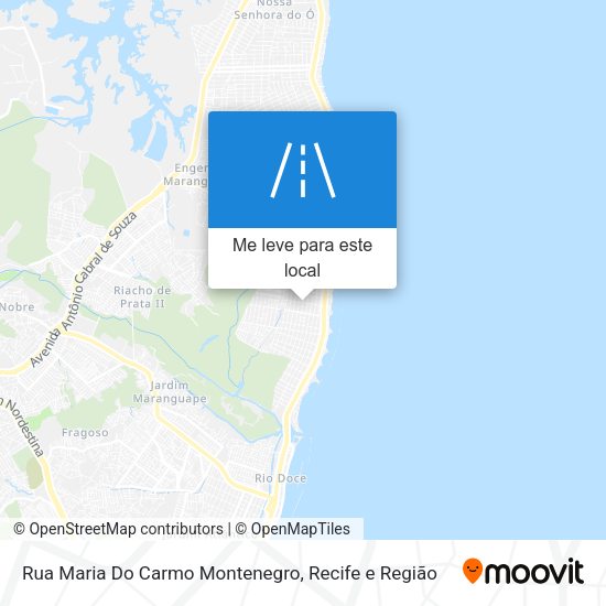 Rua Maria Do Carmo Montenegro mapa