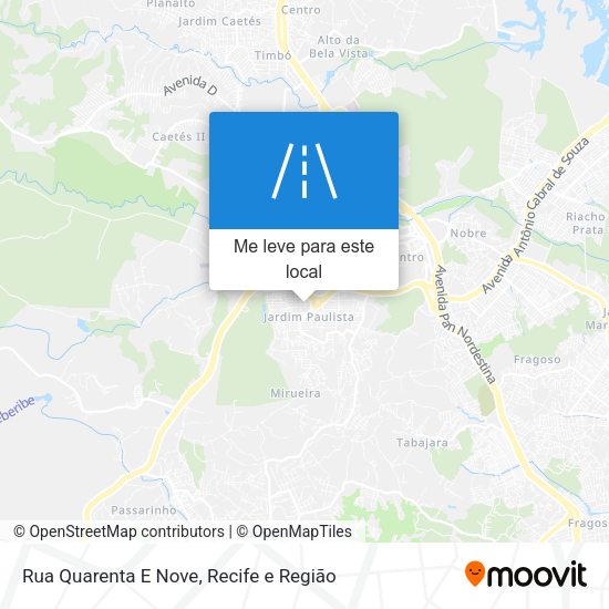 Rua Quarenta E Nove mapa