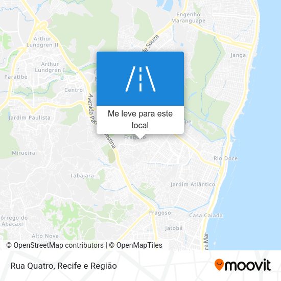 Rua Quatro mapa